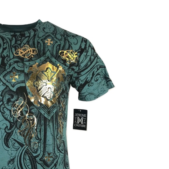 XTREME COUTURE by AFFLICTION Men T-Shirt IDEOLOGY - Picture 4 of 7